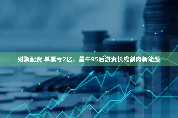 财聚配资 单票亏2亿,最牛95后游资长线割肉新能源