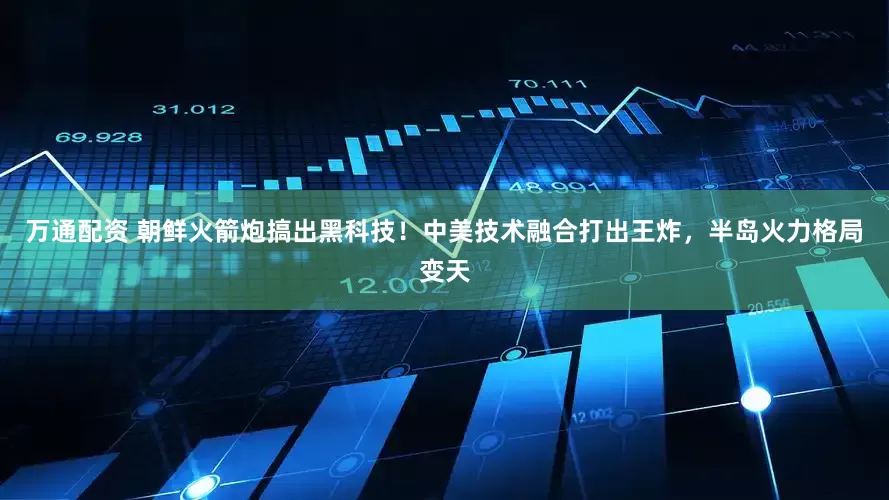万通配资 朝鲜火箭炮搞出黑科技！中美技术融合打出王炸，半岛火力格局变天