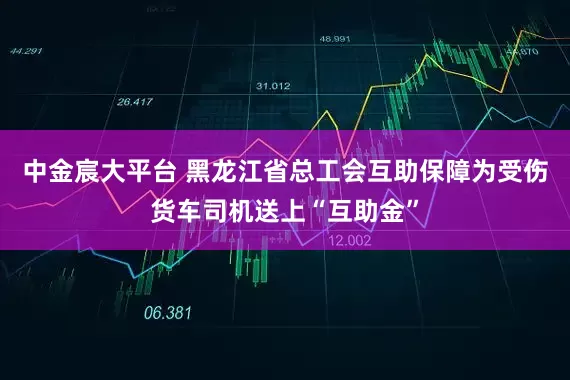 中金宸大平台 黑龙江省总工会互助保障为受伤货车司机送上“互助金”